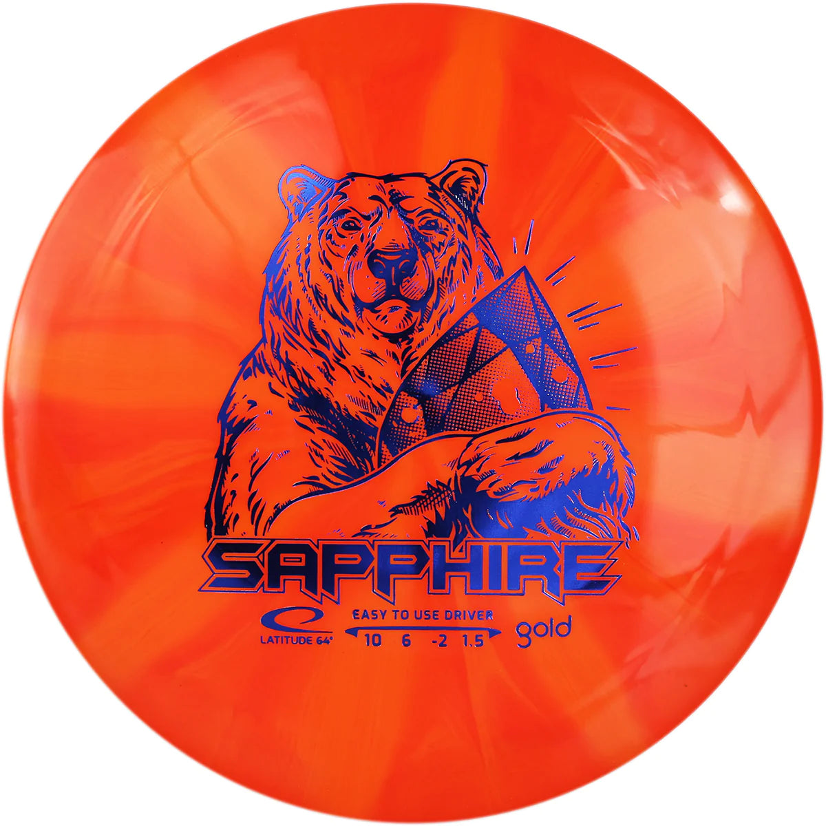 Gold Burst Driver Sapphire