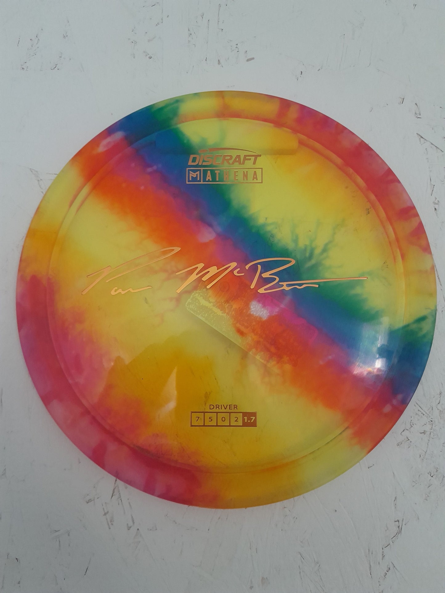 Paul McBeth Fly Dye Z Athena